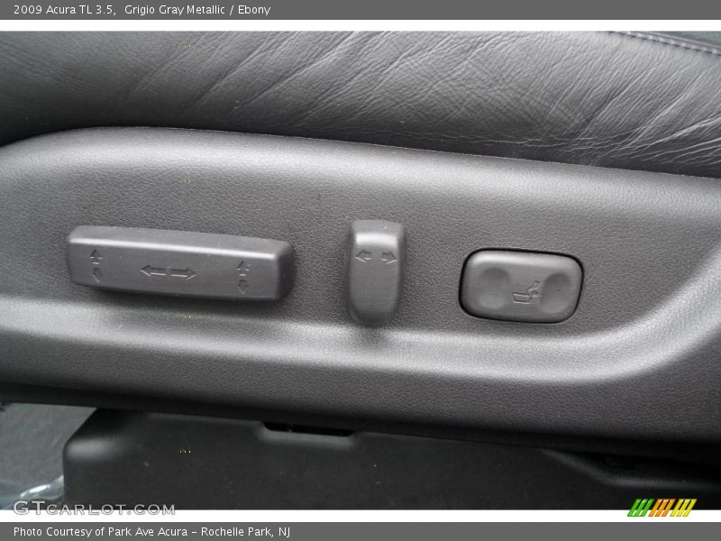 Grigio Gray Metallic / Ebony 2009 Acura TL 3.5