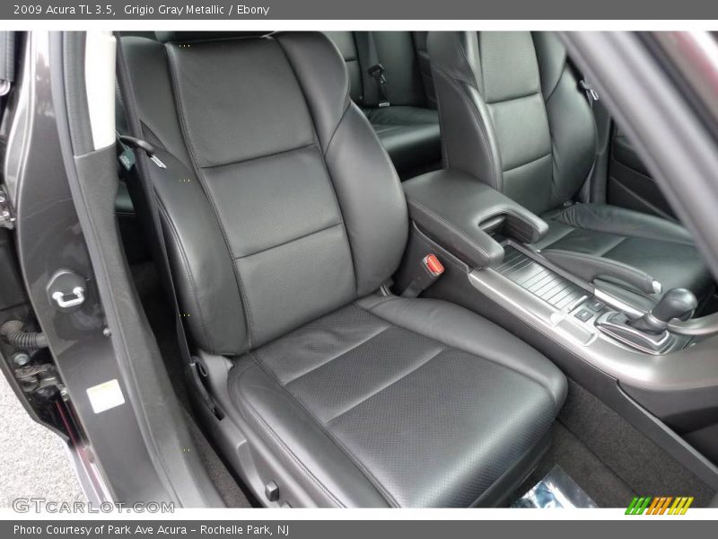 Grigio Gray Metallic / Ebony 2009 Acura TL 3.5