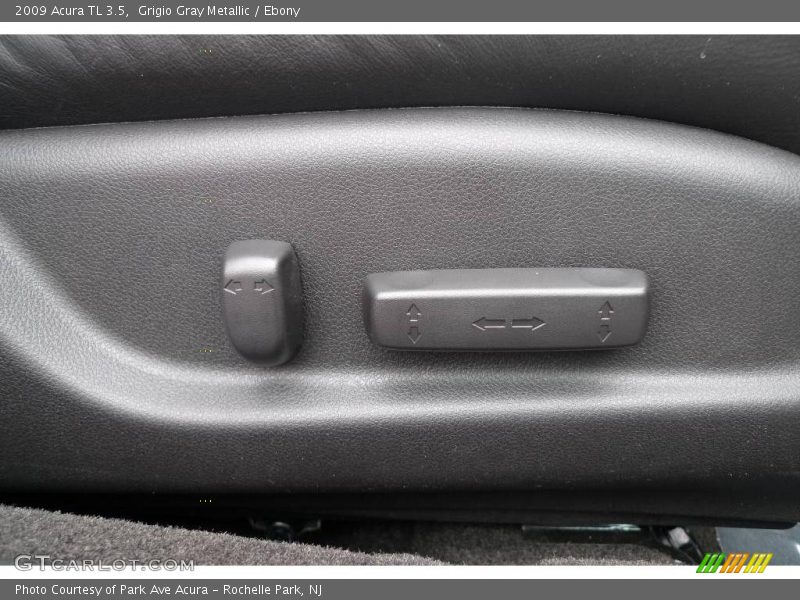 Grigio Gray Metallic / Ebony 2009 Acura TL 3.5