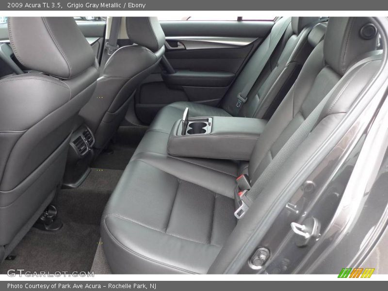 Grigio Gray Metallic / Ebony 2009 Acura TL 3.5