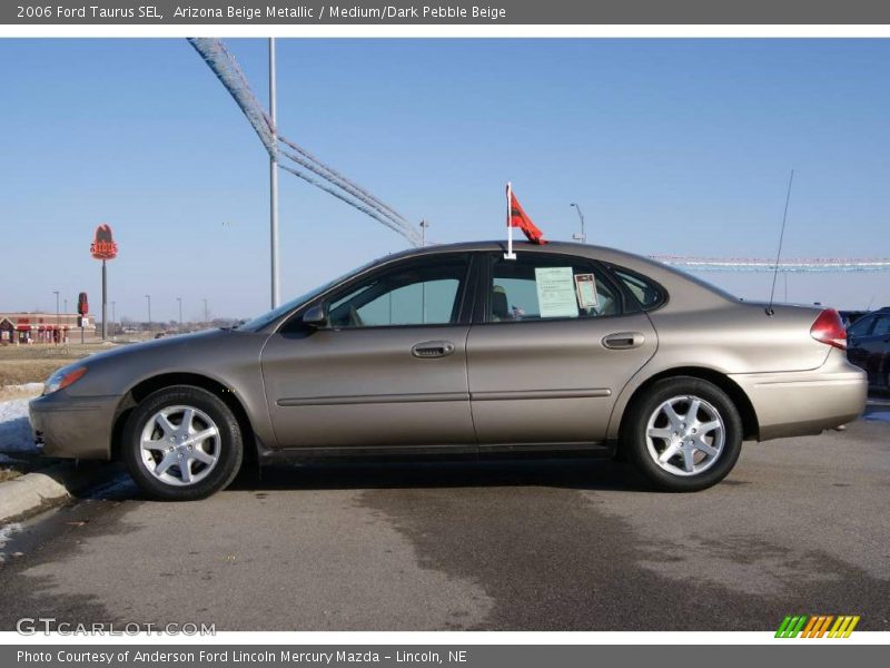 Arizona Beige Metallic / Medium/Dark Pebble Beige 2006 Ford Taurus SEL