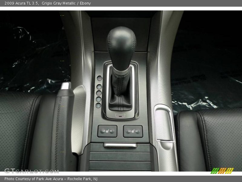 Grigio Gray Metallic / Ebony 2009 Acura TL 3.5