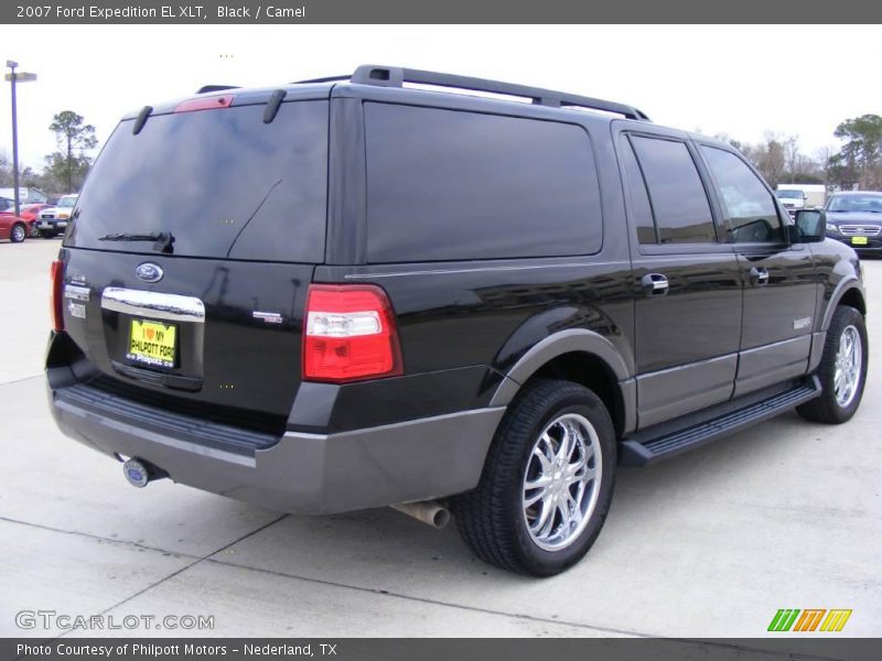 Black / Camel 2007 Ford Expedition EL XLT