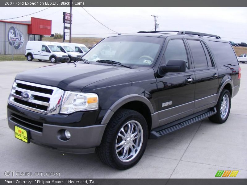 Black / Camel 2007 Ford Expedition EL XLT
