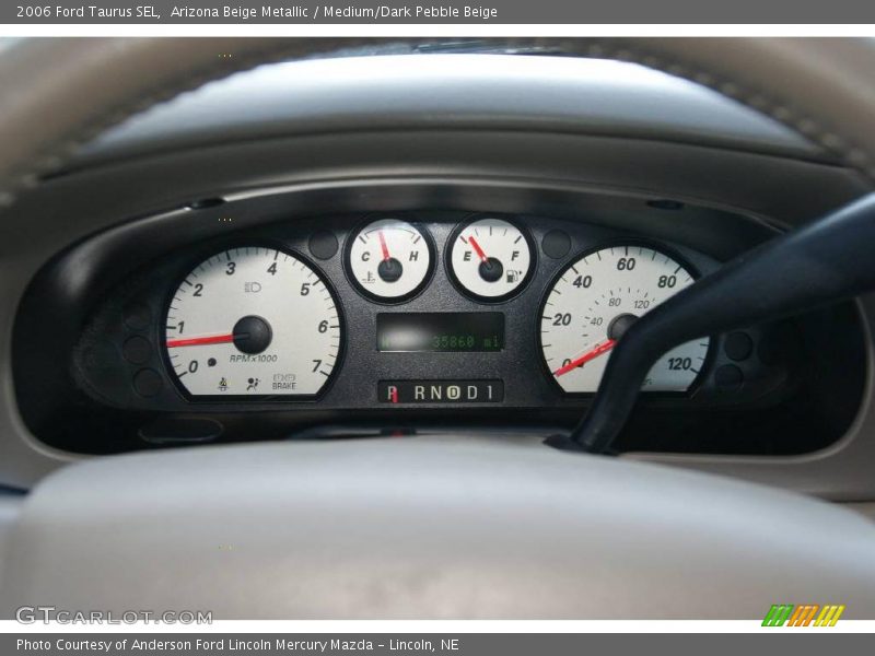 Arizona Beige Metallic / Medium/Dark Pebble Beige 2006 Ford Taurus SEL