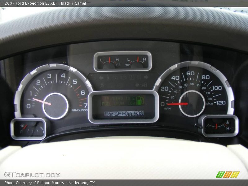 Black / Camel 2007 Ford Expedition EL XLT