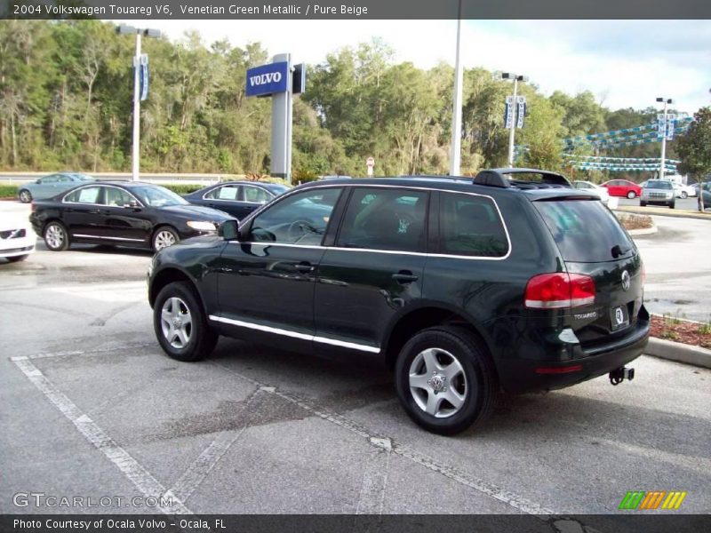 Venetian Green Metallic / Pure Beige 2004 Volkswagen Touareg V6