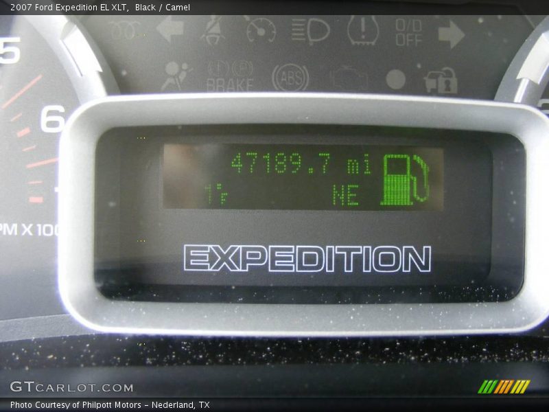 Black / Camel 2007 Ford Expedition EL XLT