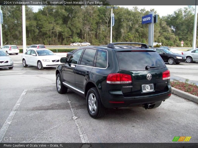 Venetian Green Metallic / Pure Beige 2004 Volkswagen Touareg V6
