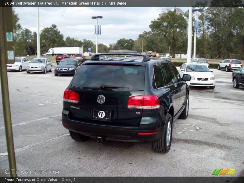 Venetian Green Metallic / Pure Beige 2004 Volkswagen Touareg V6