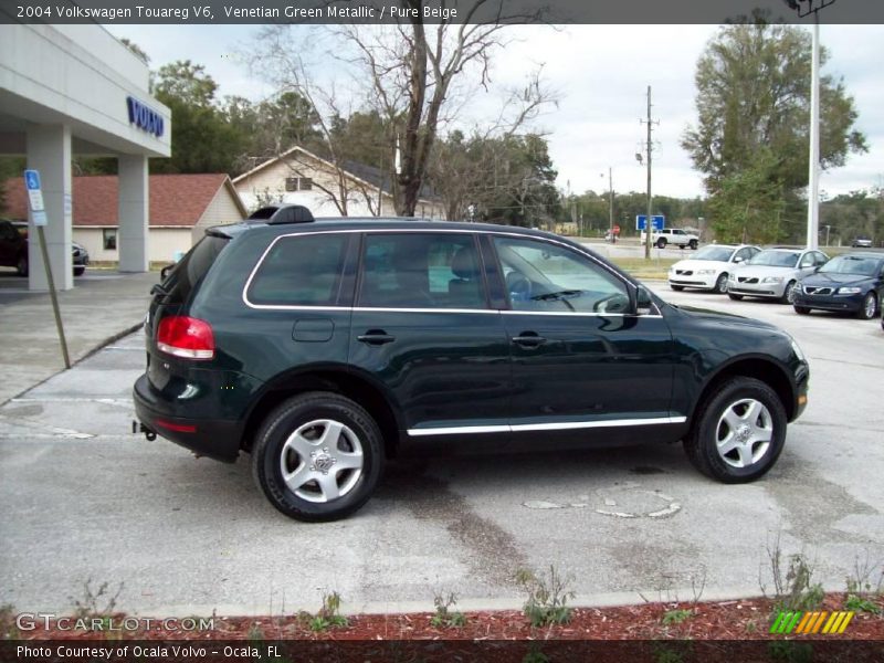 Venetian Green Metallic / Pure Beige 2004 Volkswagen Touareg V6