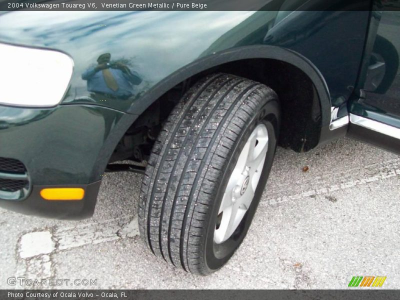 Venetian Green Metallic / Pure Beige 2004 Volkswagen Touareg V6