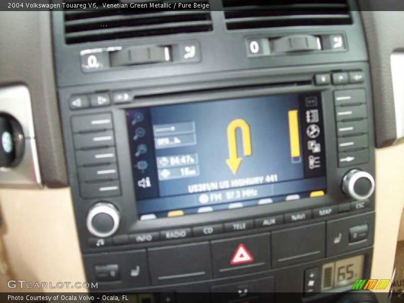 Venetian Green Metallic / Pure Beige 2004 Volkswagen Touareg V6