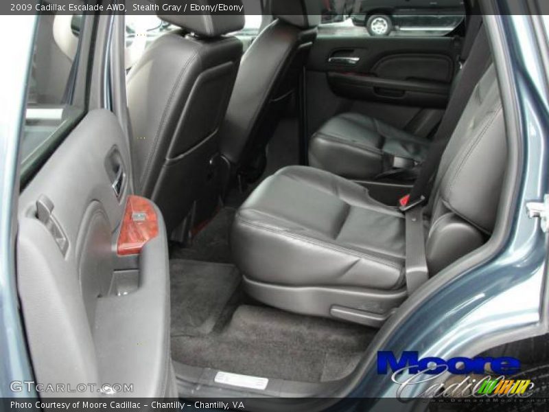 Stealth Gray / Ebony/Ebony 2009 Cadillac Escalade AWD