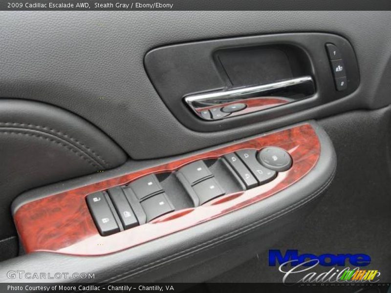 Stealth Gray / Ebony/Ebony 2009 Cadillac Escalade AWD