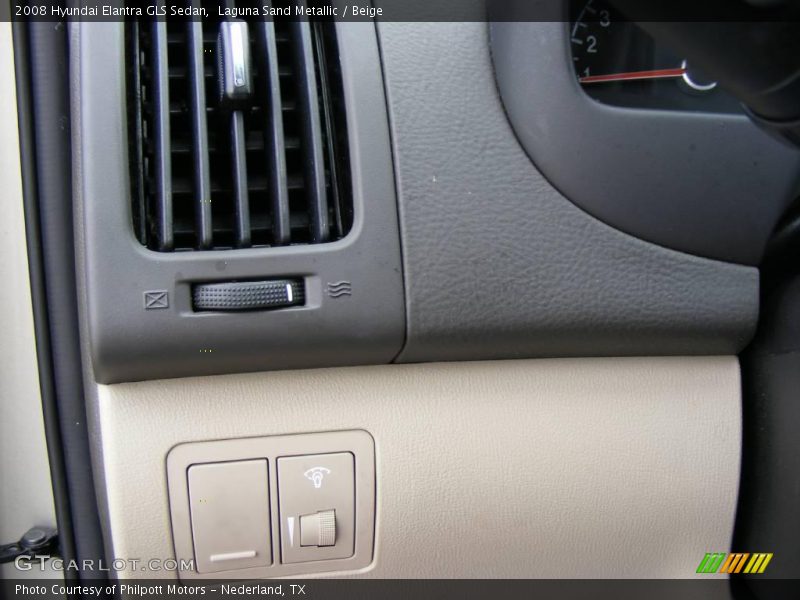 Laguna Sand Metallic / Beige 2008 Hyundai Elantra GLS Sedan