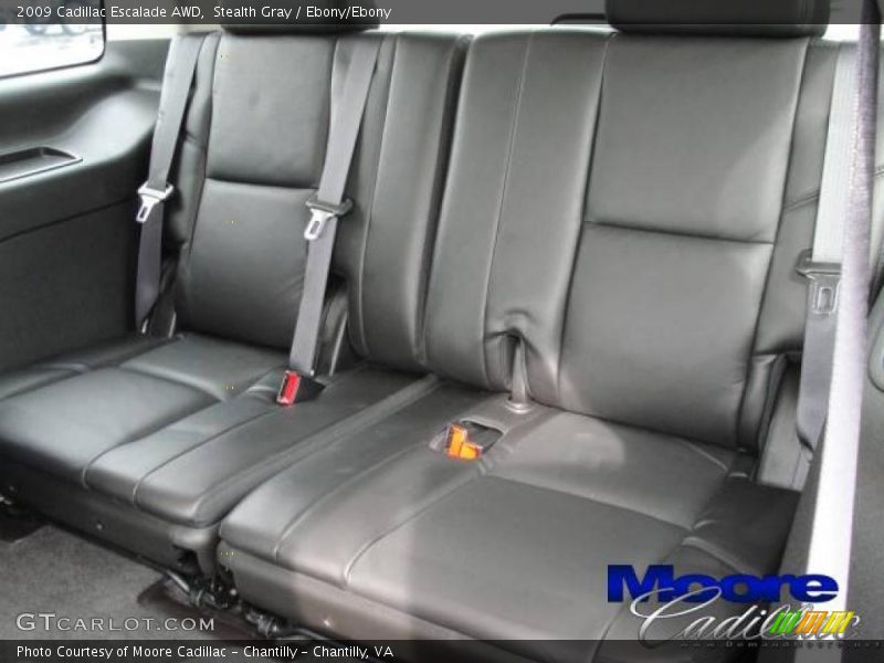 Stealth Gray / Ebony/Ebony 2009 Cadillac Escalade AWD