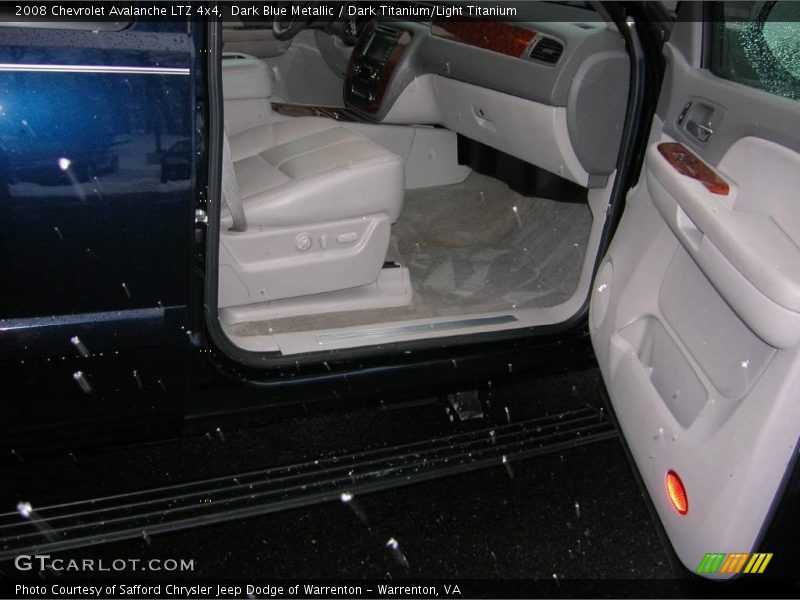 Dark Blue Metallic / Dark Titanium/Light Titanium 2008 Chevrolet Avalanche LTZ 4x4