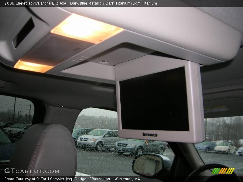Dark Blue Metallic / Dark Titanium/Light Titanium 2008 Chevrolet Avalanche LTZ 4x4