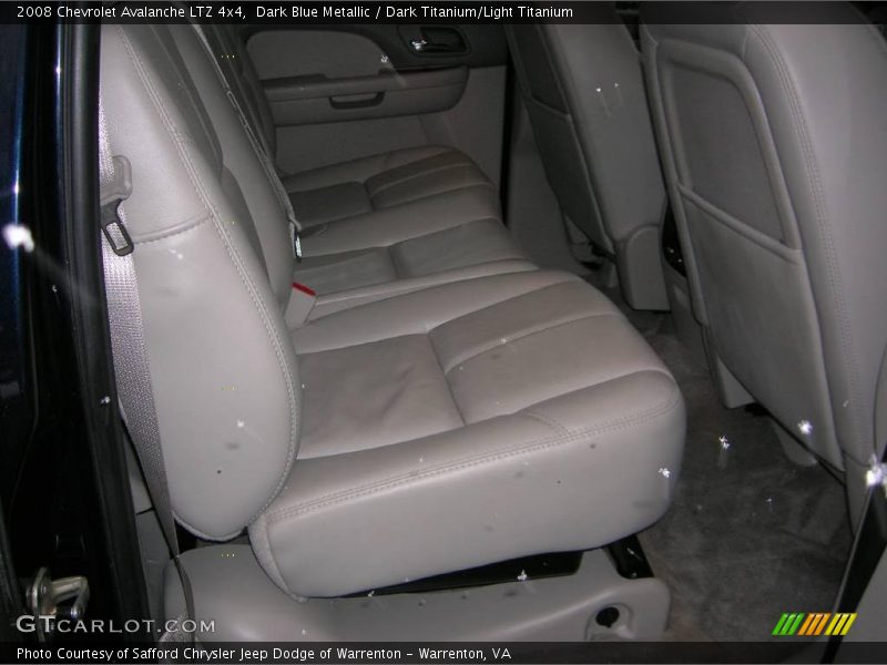 Dark Blue Metallic / Dark Titanium/Light Titanium 2008 Chevrolet Avalanche LTZ 4x4