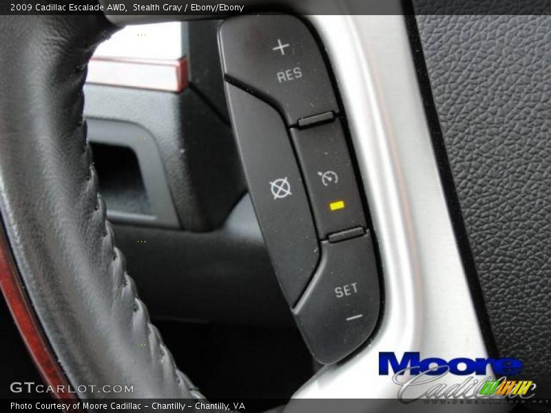 Stealth Gray / Ebony/Ebony 2009 Cadillac Escalade AWD