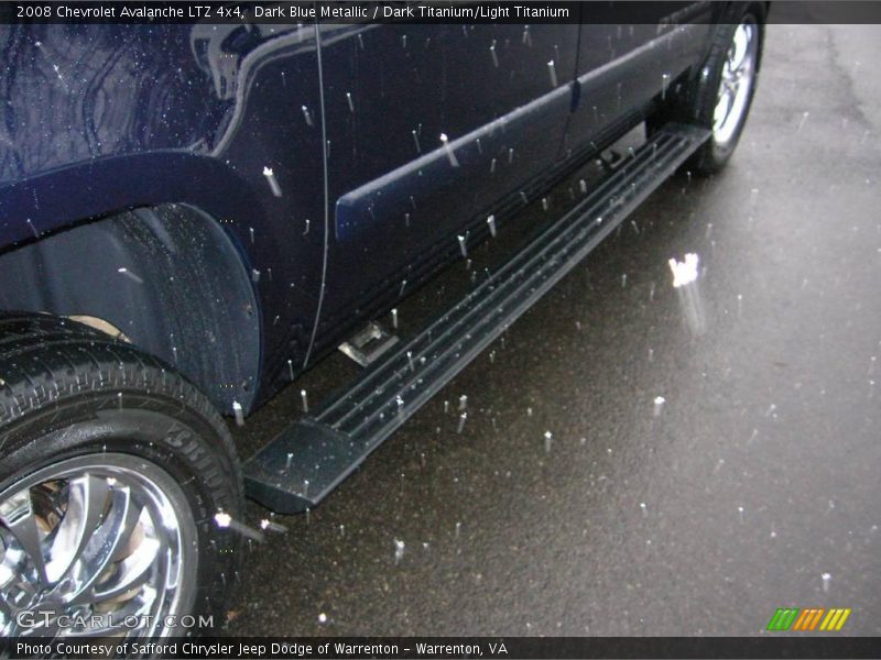 Dark Blue Metallic / Dark Titanium/Light Titanium 2008 Chevrolet Avalanche LTZ 4x4