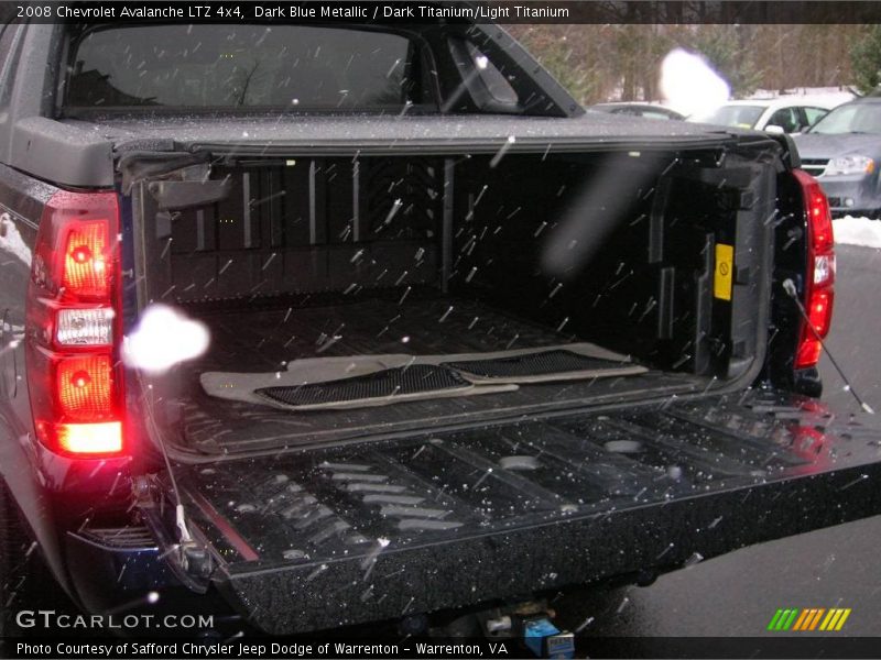 Dark Blue Metallic / Dark Titanium/Light Titanium 2008 Chevrolet Avalanche LTZ 4x4