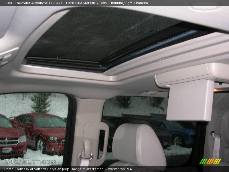 Dark Blue Metallic / Dark Titanium/Light Titanium 2008 Chevrolet Avalanche LTZ 4x4