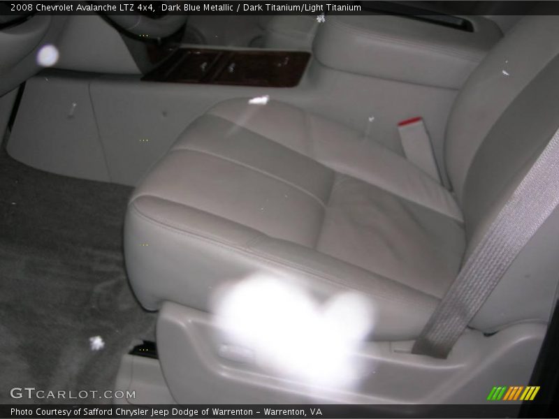 Dark Blue Metallic / Dark Titanium/Light Titanium 2008 Chevrolet Avalanche LTZ 4x4