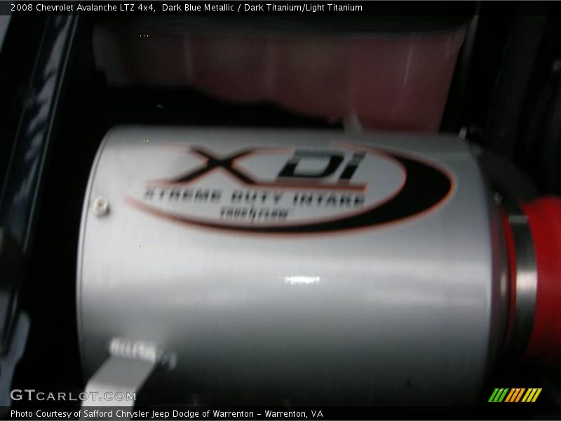 Dark Blue Metallic / Dark Titanium/Light Titanium 2008 Chevrolet Avalanche LTZ 4x4