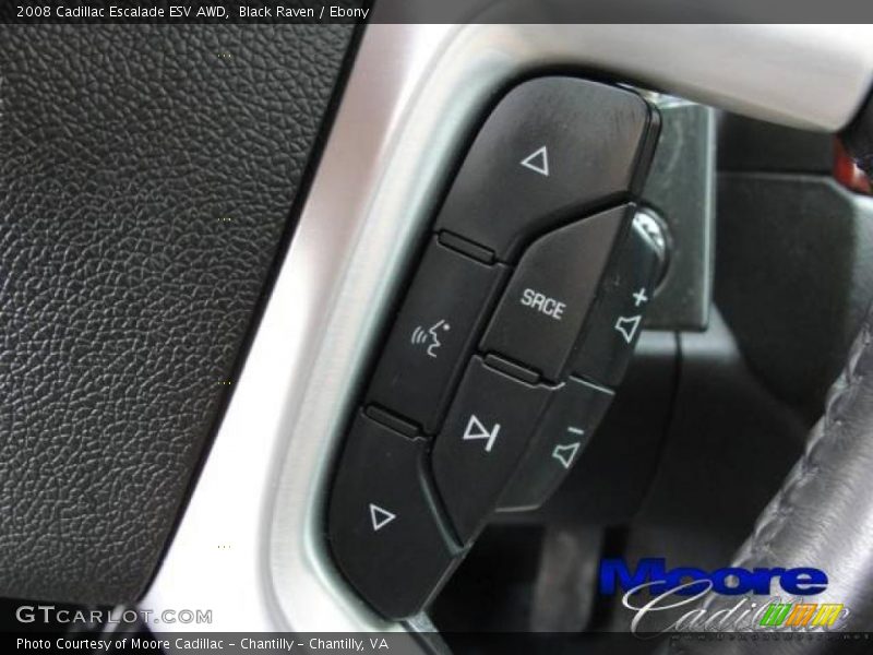 Black Raven / Ebony 2008 Cadillac Escalade ESV AWD