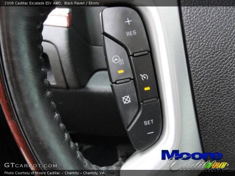 Black Raven / Ebony 2008 Cadillac Escalade ESV AWD