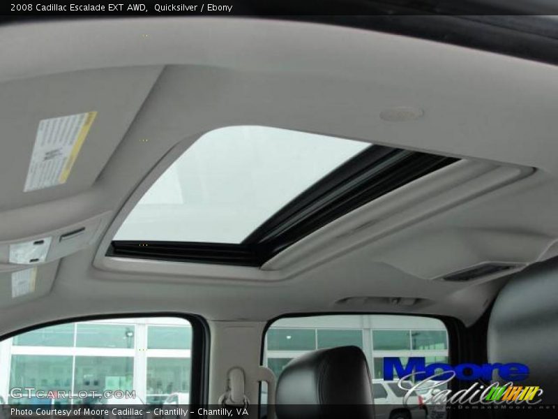 Quicksilver / Ebony 2008 Cadillac Escalade EXT AWD