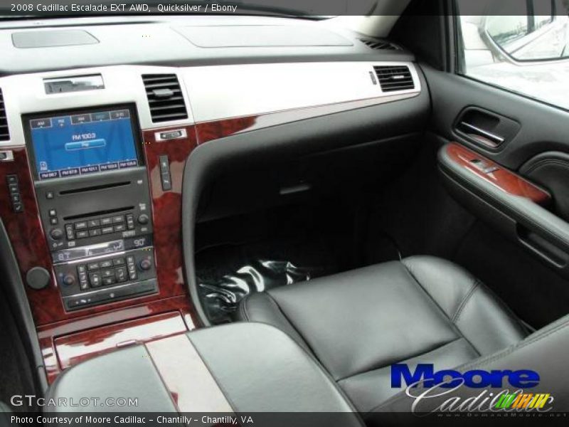 Quicksilver / Ebony 2008 Cadillac Escalade EXT AWD