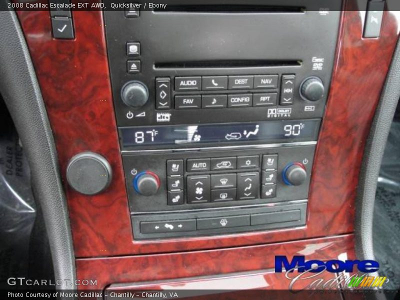 Quicksilver / Ebony 2008 Cadillac Escalade EXT AWD