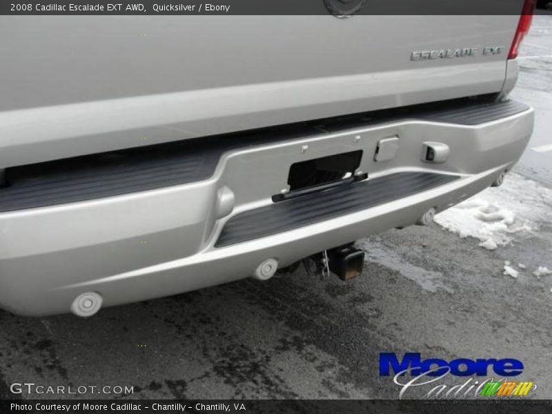 Quicksilver / Ebony 2008 Cadillac Escalade EXT AWD