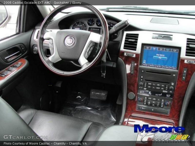 Quicksilver / Ebony 2008 Cadillac Escalade EXT AWD