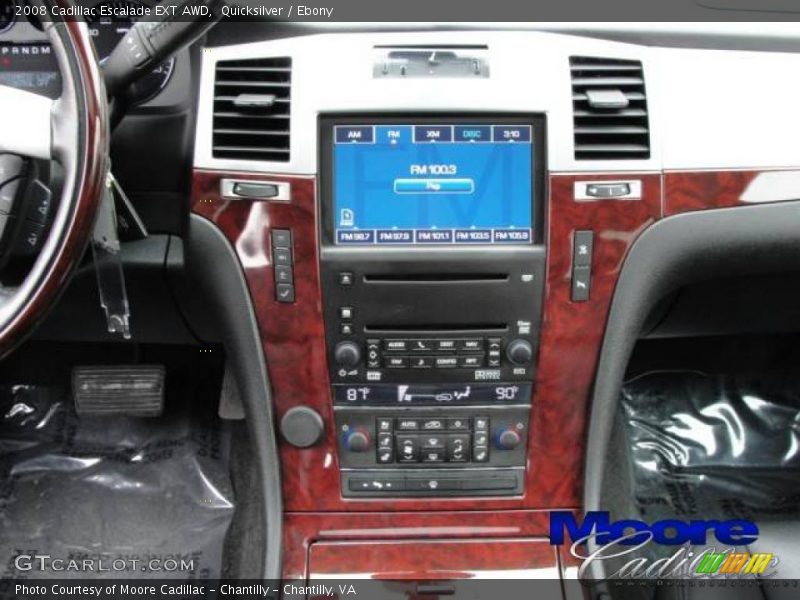 Quicksilver / Ebony 2008 Cadillac Escalade EXT AWD
