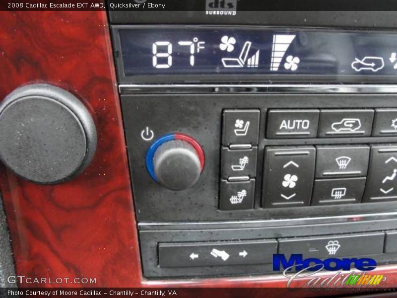 Quicksilver / Ebony 2008 Cadillac Escalade EXT AWD