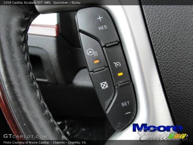 Quicksilver / Ebony 2008 Cadillac Escalade EXT AWD