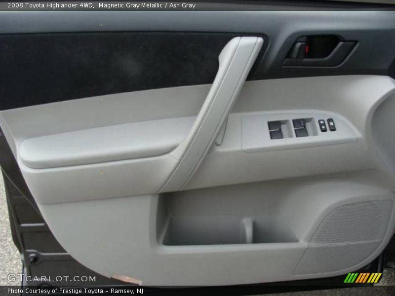 Magnetic Gray Metallic / Ash Gray 2008 Toyota Highlander 4WD