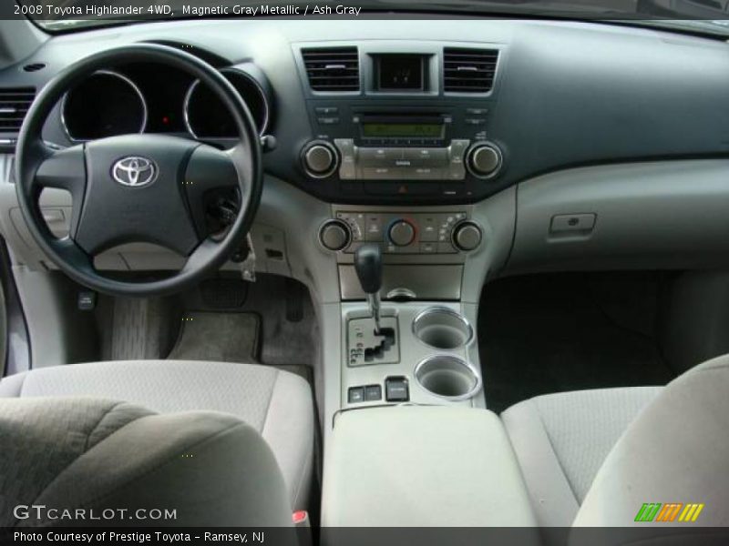 Magnetic Gray Metallic / Ash Gray 2008 Toyota Highlander 4WD