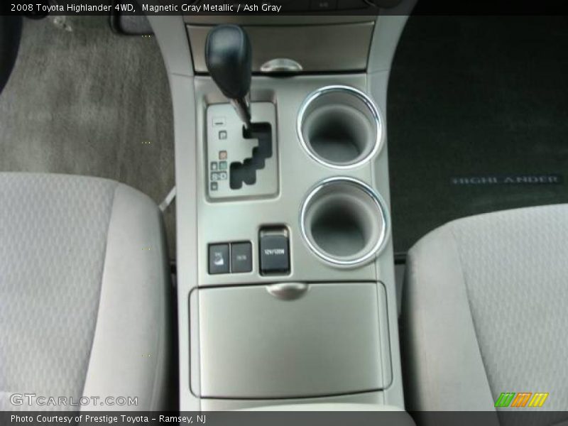 Magnetic Gray Metallic / Ash Gray 2008 Toyota Highlander 4WD