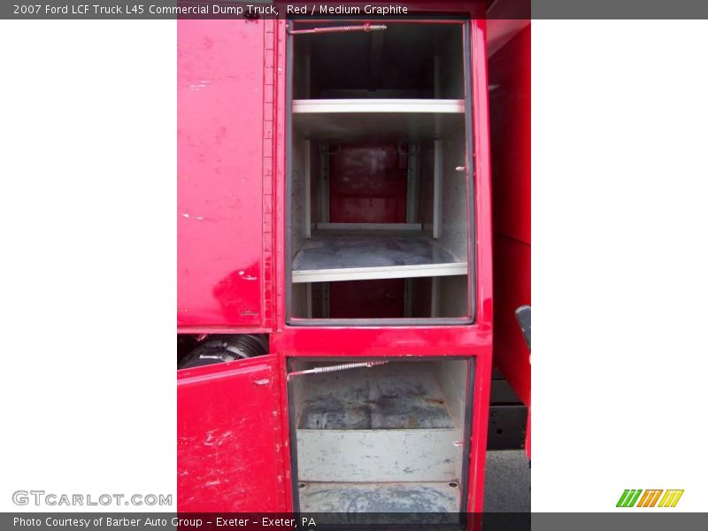 Red / Medium Graphite 2007 Ford LCF Truck L45 Commercial Dump Truck
