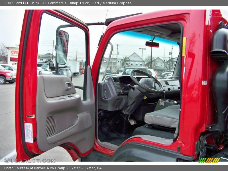 Red / Medium Graphite 2007 Ford LCF Truck L45 Commercial Dump Truck