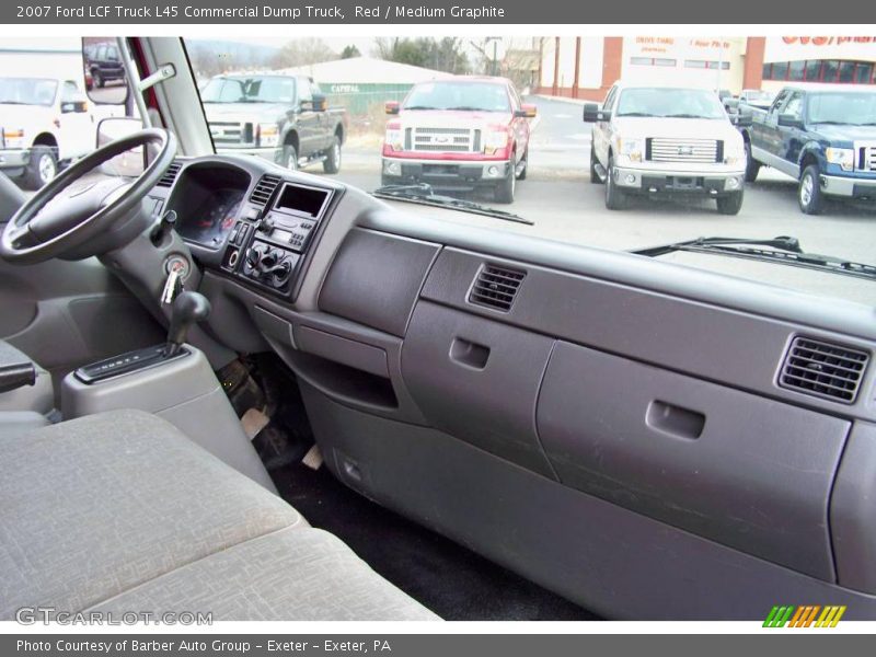 Red / Medium Graphite 2007 Ford LCF Truck L45 Commercial Dump Truck