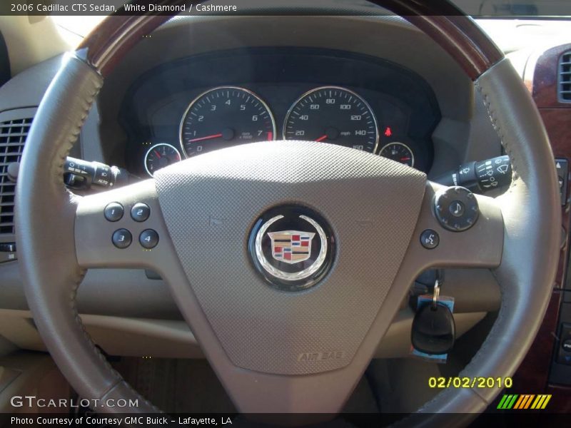 White Diamond / Cashmere 2006 Cadillac CTS Sedan