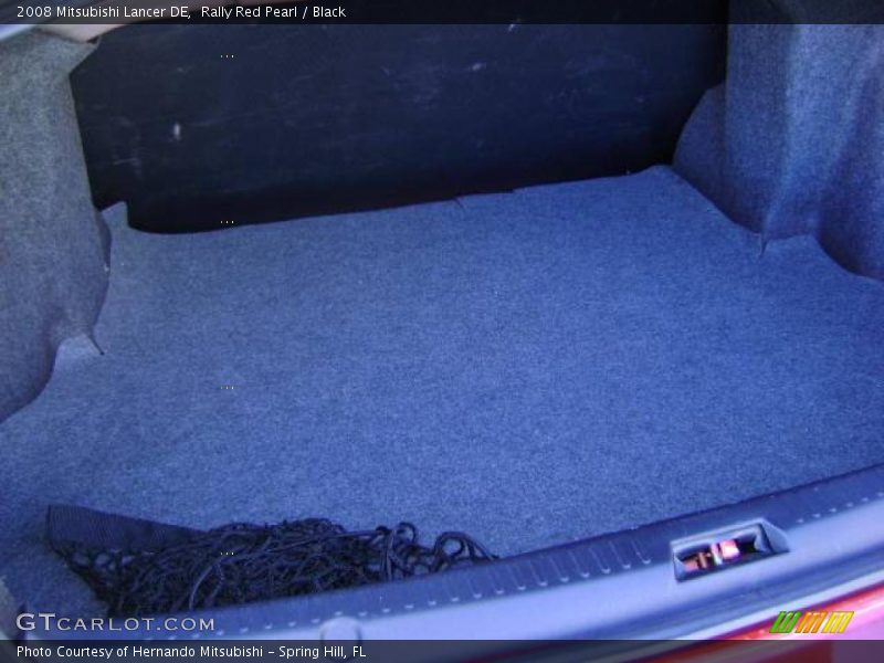 Rally Red Pearl / Black 2008 Mitsubishi Lancer DE