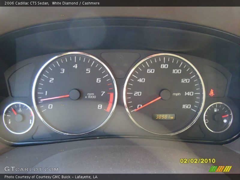 White Diamond / Cashmere 2006 Cadillac CTS Sedan
