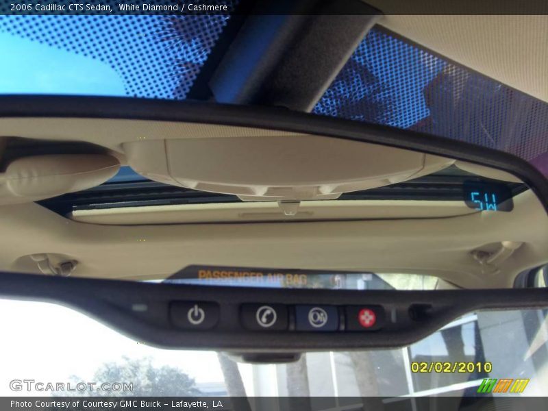 White Diamond / Cashmere 2006 Cadillac CTS Sedan